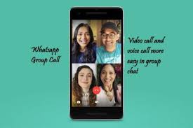 Whatsapp Video call and voice call more easy in groups