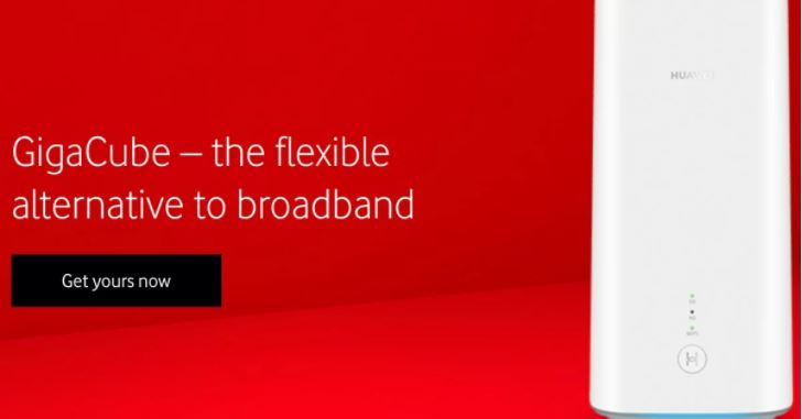 Vodafone GigaCube, Alternative to Broadband Internet